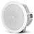 Par de Alto-Falantes de Teto para Música Ambiente JBL Professional Control 24CT Micro Plus Arandela de 4,5" Branco - Imagem 5