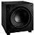 Subwoofer Ativo Elac SUB1020-BK Classe AB Driver 10" Pol.  Bass Reflex 120W Preto 127v - Imagem 2