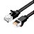 Cabo de Rede de Alta Velocidade Ugreen Flat Cobre Cat6 1000 Mb/s UTP Macho Rj45 3 Metros Preto - Imagem 1