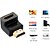 Adaptador HDMI 90 Graus Macho e Fêmea Ugreen 2.0 4K a 60Hz Conectores Banhados a Ouro (20109) - Imagem 6