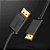 Cabo de Vídeo Displayport V1.2 4K Blindado Full HD 4K Ugreen 5 Metros Macho para Macho Preto (10213) - Imagem 2