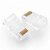Conector de Cabo de Rede RJ45 UTP Plugue Cat5E Ugreen Contatos Banhados a Ouro (50 unidades) - Imagem 4
