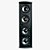 Par Caixa Acústica Coluna Loud Audio AL5-180 Outdoor All Weather 180W 8 Ohms - Imagem 2