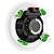 Caixa de Som Embutir Loud Audio RCS8 PA 8 Polegadas 30W 8 Ohms Redonda Branca - Imagem 4