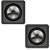 Par de Caixa Acústica de Embutir Loud SQ8 BL Passiva 8 Polegadas 60W 2 Vias 8 Ohms Preta - Imagem 1