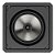 Par de Caixa Acústica de Embutir Loud SQ8 BL Passiva 8 Polegadas 60W 2 Vias 8 Ohms Preta - Imagem 2