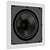 Caixa Acústica  de Embutir Loud SQ8 PA 30W 8 Ohms Full Range ABS 2 Vias Branco - Imagem 2
