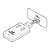 Shelly BLU Gateway Gen3 Gateway Inteligente USB-A Wi-Fi Bluetooth Indicador Led Branco - Imagem 3