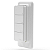Botao Inteligente Bluetooth Shelly BLU RC Button 4 Com Suporte Magnetico BTHome - Imagem 2