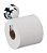 Suporte Papel Higiênico c/ Ventosa  - Cromado - Imagem 2