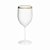 TACA GENOVA GOLDEN PS 400ML-BRANCA - Imagem 1