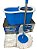 Conjunto Mop Rotatório Balde 13 Litros Com Cesto Inox E 2 Refis Nobre - Imagem 3