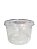 Kit Pote E Tampa 780ml Com 25 Potes Redondo Freezer E Microondas Copozan - Imagem 7