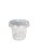 Kit Pote E Tampa 380ml Com 25 Potes Redondo Freezer E Microondas Copozan - Imagem 5