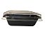 Bandeja Forma Forneavel Base Preta Tampa Incolor G206 500ml Cpet Caixa Com 100cj Galvanoteck - Imagem 4