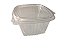 Pote Retangular Tampa Articulada Ga97 475ml Mondongo Caixa Com 200 Potes Galvanotek - Imagem 4