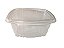 Pote Retangular Tampa Articulada Ga97 475ml Mondongo Caixa Com 200 Potes Galvanotek - Imagem 5