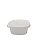 Pote Quadrado  Multiuso Freezer E Microondas Branco Caixa Com 300cj Galvanotek - Imagem 3
