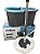 Conjunto Mop Rotatorio Slim Balde 13litros Com Cesto Plastico E 1 Refil Rotary Mop Nobre - Imagem 3