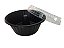 Forma Para Bolo Forneável G232 1500ml Preta Cpet Com Tampa Caixa Com 50cj Galvanotek - Imagem 4