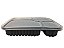 Bandeja 04 Divisoes Freezer & Microondas 1225ml  G324 Caixa Com 100cj Galvanotek - Imagem 6