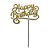 Topper De Bolo Glitter - Happy Birthday - Imagem 1