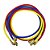 Manifold R410A/R407C/R22/R134A Jogo Com 3 Mangueiras 150cm - VULKAN - Imagem 2