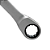 Chave Combinada Plana Com Catraca - 9R-10MM - GEDORE - Imagem 3