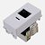 MODULO LIZ/LUX2 TOMADA RJ 45 (CAT 6) BRANCA - Imagem 1