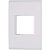 PLACA LIZ 4X2 2P JUNTOS BRANCO TRAMONTINA - Imagem 1