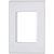 PLACA LIZ 4X2 3P JUNTOS BRANCO TRAMONTINA - Imagem 1