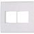 PLACA LIZ 4X4 4P LIZ BRANCO TRAMONTINA - Imagem 1