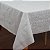 TOALHA MESA RENDADA BRANCA FOHINHAS 1,37M X METRO KAPAZI - Imagem 1