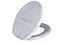 ASSENTO ALMOFADADO OVAL MARMORIZADO BRANCO ASTRA TPKM*BR-MM - Imagem 1