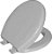 ASSENTO RIGIDO OVAL SOFT CLOSE BRANCO ASTRA TOV/SC BR1 - Imagem 1