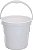 BALDE PLASTICO 8 LITROS TRANSPARENTE ASTRABP8*TRA-BR - Imagem 1