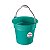 BALDE PLASTICO 8 LITROS VERDE AGUA ASTRA - Imagem 1