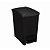 LIXEIRA DE PEDAL DUPLA ABERTURA PRETO ASTRA LPDA10*PR-PR - Imagem 1