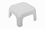 MINI BANQUETA 30X30X20CM BRANCO ASTRA BF2*BR1 - Imagem 1