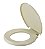 ASSENTO RIGIDO OVAL PREMIER BEGE KRONA - Imagem 1