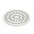 GRELHA PLASTICO 150MM REDO BRANCO ABERTO KRONA - Imagem 1