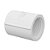 LUVA ROSCAVEL 3/4" BRANCO KRONA - Imagem 1