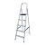 ESCADA ALUMINIO 5 DEGRAUS ALUMASA - Imagem 1