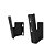 SUPORTE TV (A) FIXO ONE TOUCH 10" A 65" C/ INCLINACAO PRETO MULTIVISAO TOUCH-PR - Imagem 1