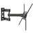 SUPORTE TV (C) TRIARTICULADO M3 14" A 58" C/INCLINACAO PRETO MULTIVISAO M3-PR - Imagem 1