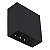 ARANDELA FOCUS BIVOLT PRETO GAYA 9681 - Imagem 1
