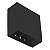 ARANDELA FOCUS BIVOLT PRETO GAYA 9681 - Imagem 1