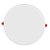 PLAFON INFINITY REDONDO 24W 3000K 1920L BORDA INVISIVEL GAYA 9328 - Imagem 1