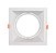 SPOT EMBUTIR BRANCO MR16 QUADRADO 10,2X10,2X6,5CM GAYA 723 - Imagem 1