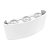 ARANDELA LENTILLE TROIS SOBREPOR BRANCO LED 6W 3000K AUTOVOLT IP65 LUMANTI - Imagem 1